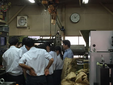 修学旅行プラモデル金型見学1