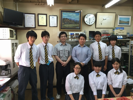 修学旅行プラモデル金型見学3